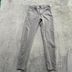ZLZ Womens Jeans Denim Gray Skinny Fit 28x28‎